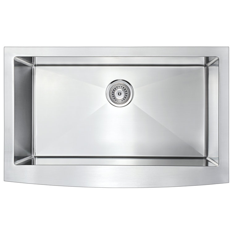 Elysian 36'' Stainless Steel Farmhouse Kitchen Sink