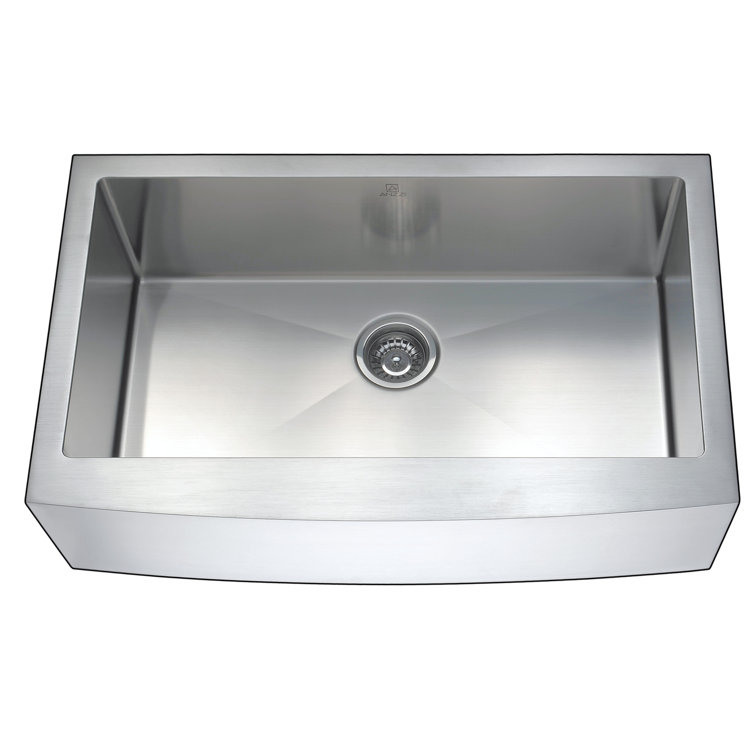 Elysian 36'' Stainless Steel Farmhouse Kitchen Sink