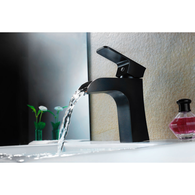 Oil Rubbed Bronze Single-Handle Bathroom Faucet