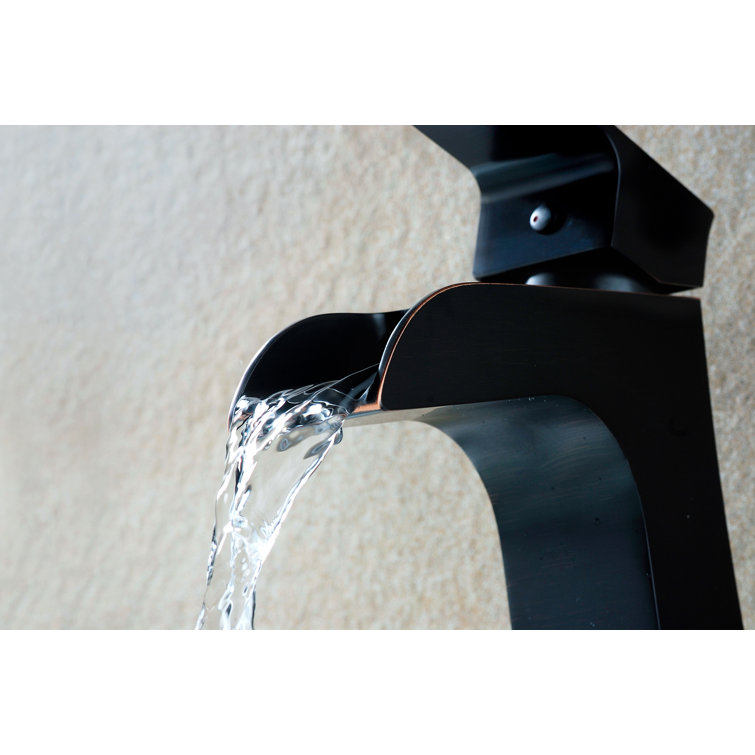 Oil Rubbed Bronze Single-Handle Bathroom Faucet