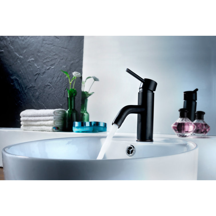Bravo Low-Arc Solid Brass Bathroom Faucet in Oil Rubbed Bronze