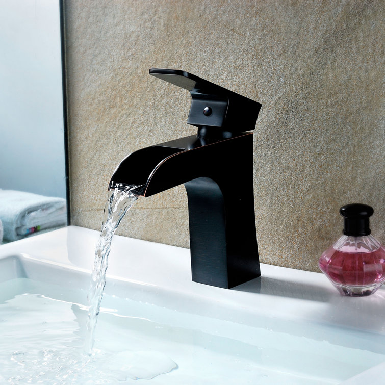 Oil Rubbed Bronze Single-Handle Bathroom Faucet