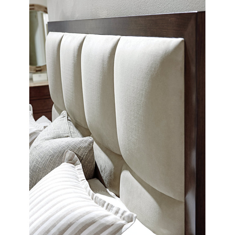 Casa Del Mar Contemporary Queen Upholstered Tufted Headboard