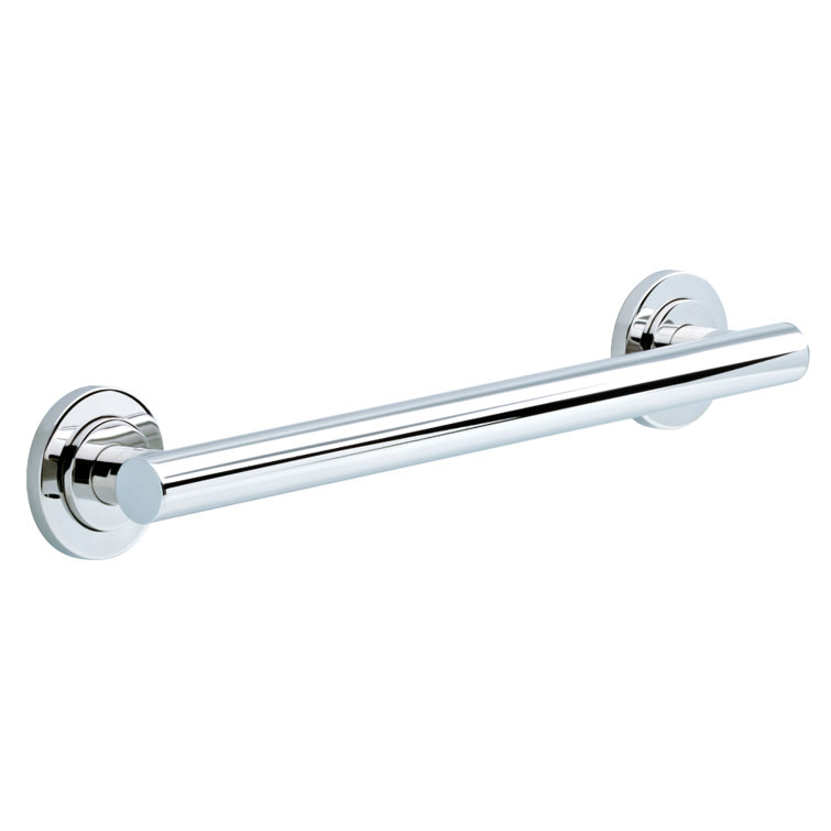 Voisin Polished Stainless Steel 18-Inch Bathroom Grab Bar