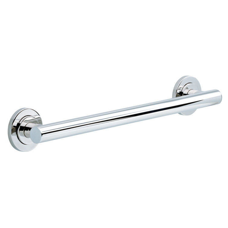 Voisin Polished Stainless Steel 18-Inch Bathroom Grab Bar