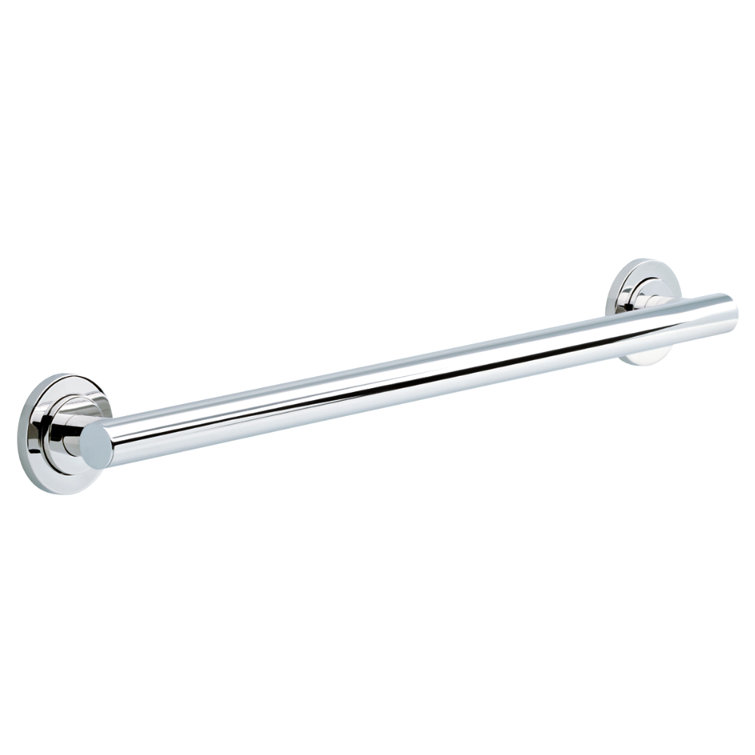 Voisin Polished Stainless Steel 18-Inch Bathroom Grab Bar