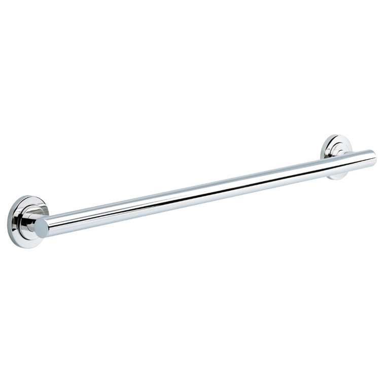 Voisin Polished Stainless Steel 18-Inch Bathroom Grab Bar
