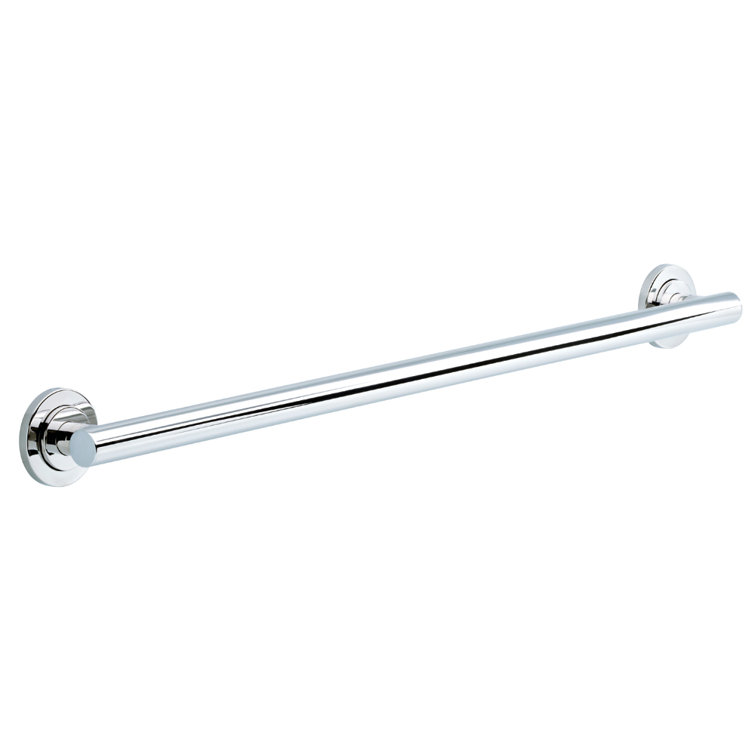 Voisin Polished Stainless Steel 18-Inch Bathroom Grab Bar