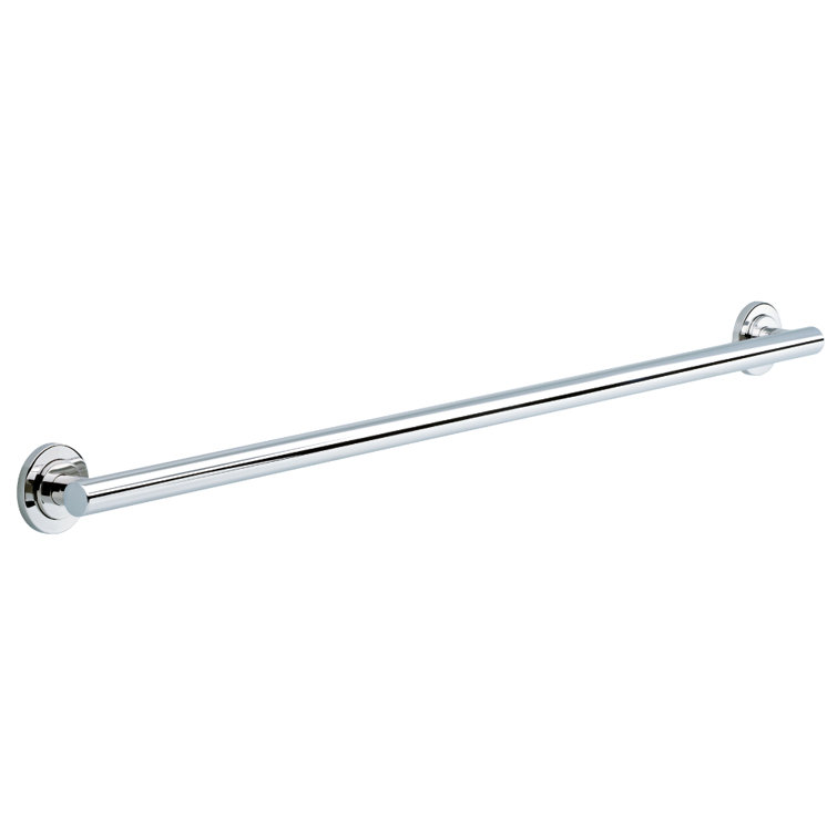 Voisin Polished Stainless Steel 18-Inch Bathroom Grab Bar