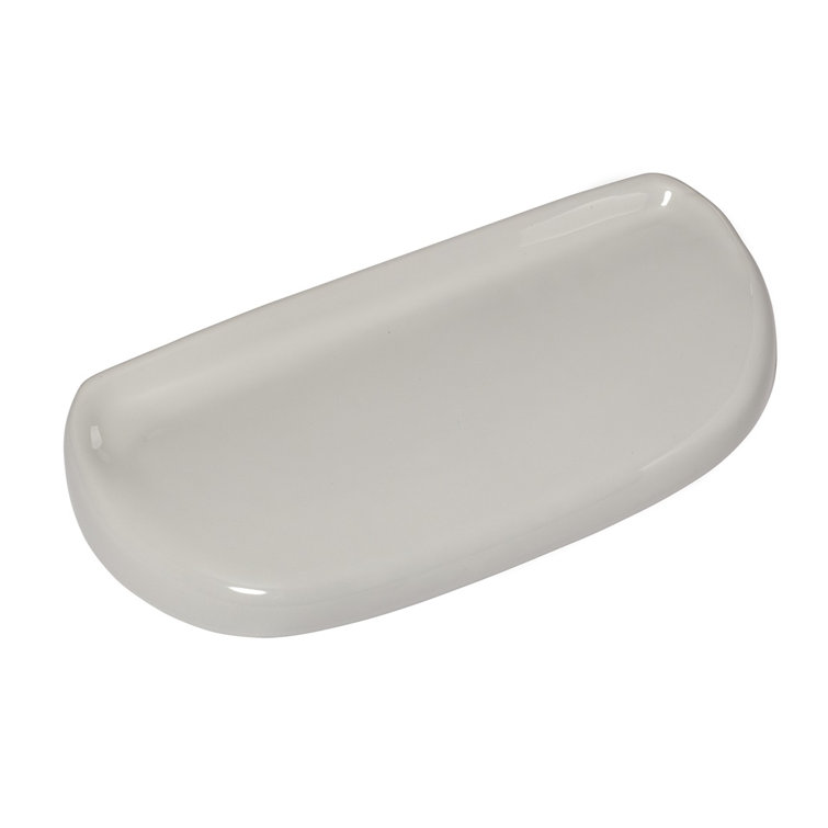 White Ceramic Toilet Tank Cover