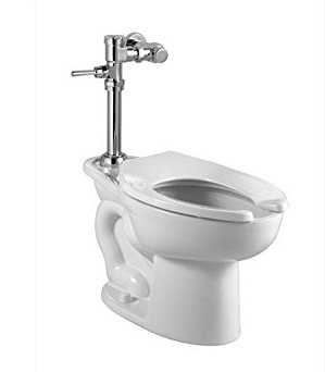 White Elongated High Efficiency One-Piece Toilet