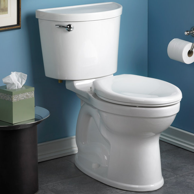Champion Pro White Elongated High Efficiency Two-Piece Toilet