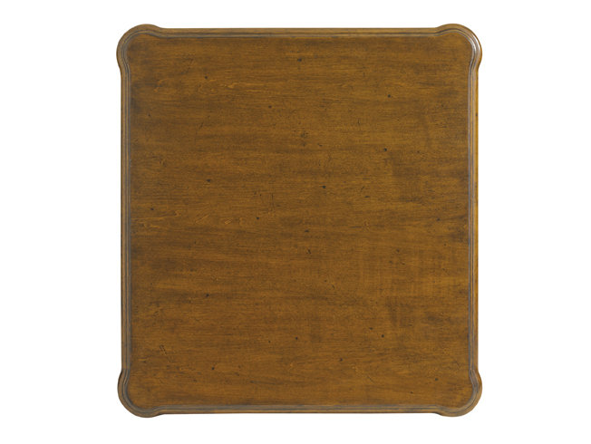 Transitional Brown Wood Storage End Table with Rattan Accents