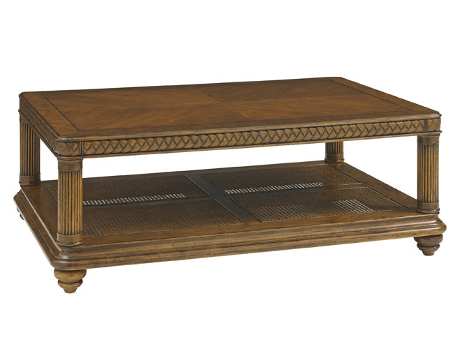 Vineyard Point 51'' Brown Rectangular Wood Cocktail Table