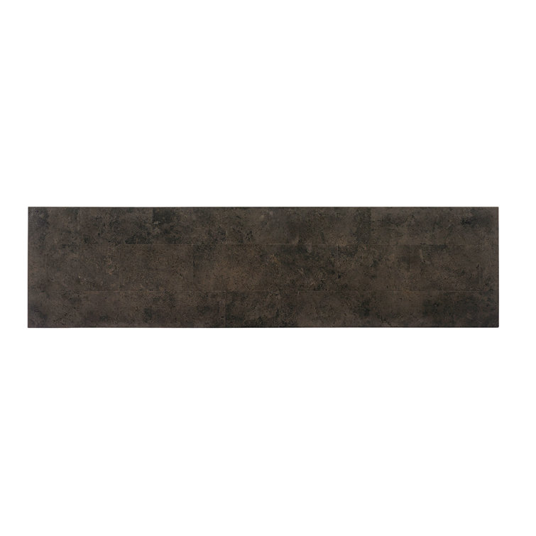 Montera Elegance Stone-Top Bed with Textured Metal Frame