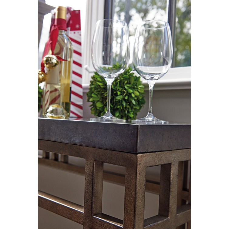 Cypress Point 68'' Transitional Gray-Brown Sideboard with Felt-Lined Drawers