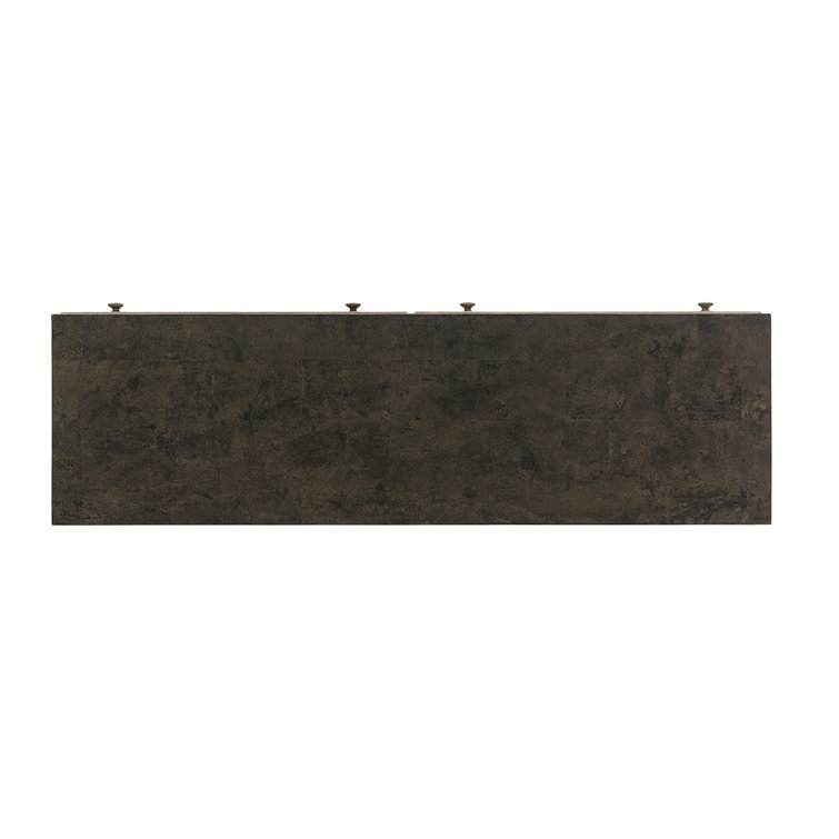 Cypress Point 68'' Transitional Gray-Brown Sideboard with Felt-Lined Drawers