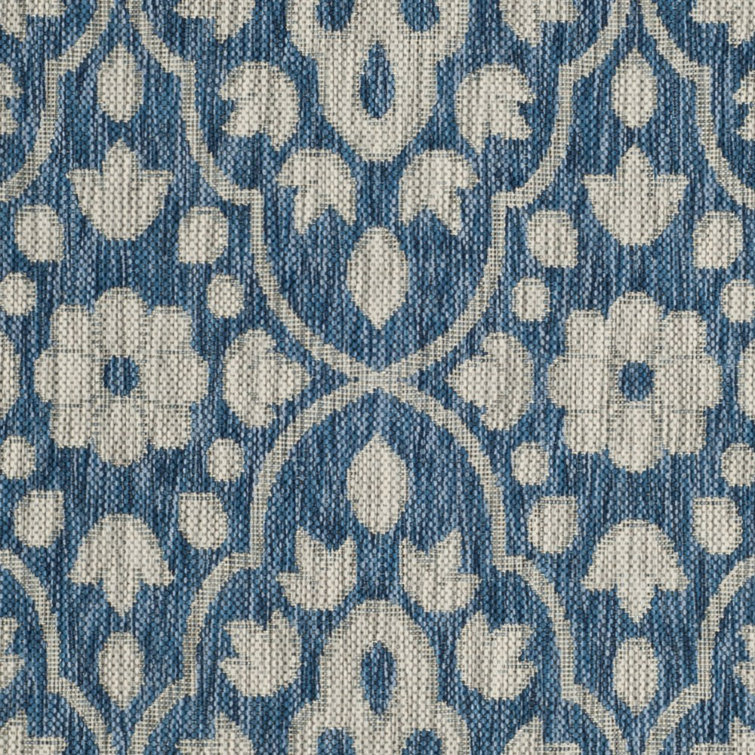 Handmade Luxe Gray Medallion Tufted Runner Rug