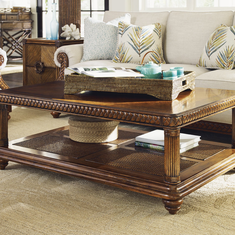 Vineyard Point 51'' Brown Rectangular Wood Cocktail Table