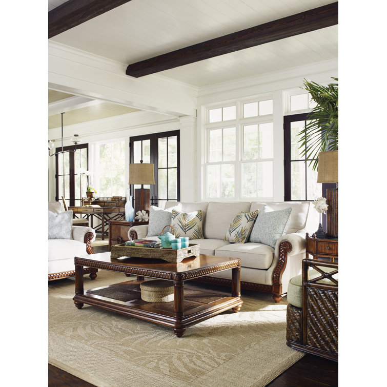 Vineyard Point 51'' Brown Rectangular Wood Cocktail Table