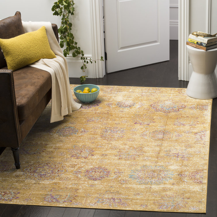 Elysian Light Blue Viscose 47" Rectangular Rug