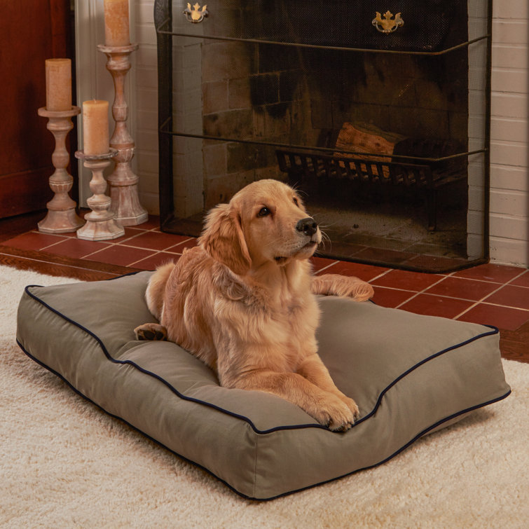 Extra Small Navy Outdoor Chew Resistant Dog Bed