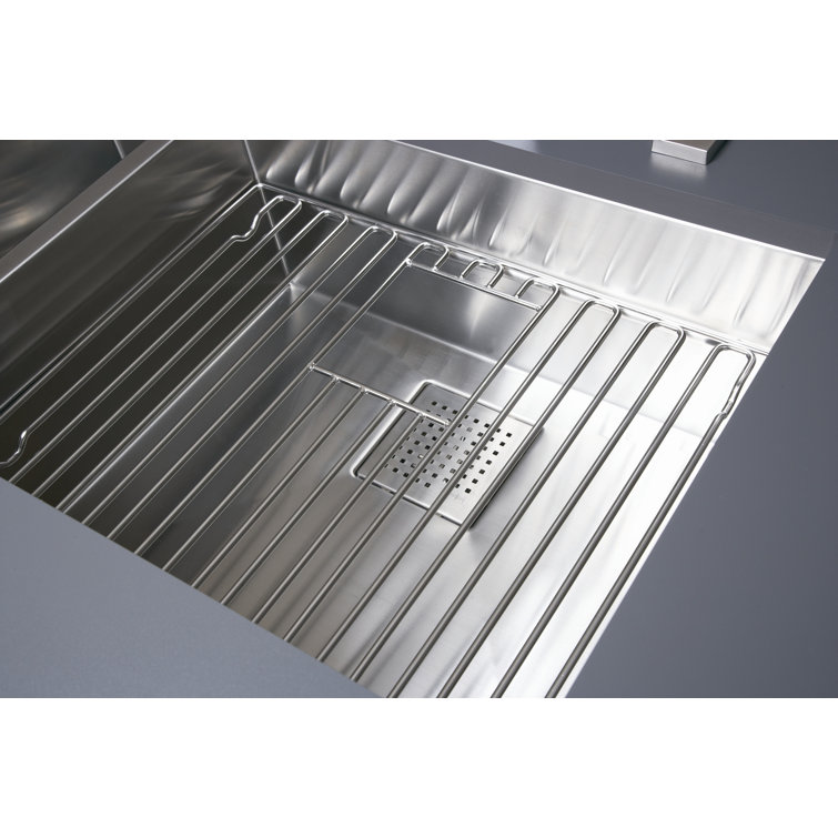 Peak 28.75" Stainless Steel Single Bowl Undermount Sink