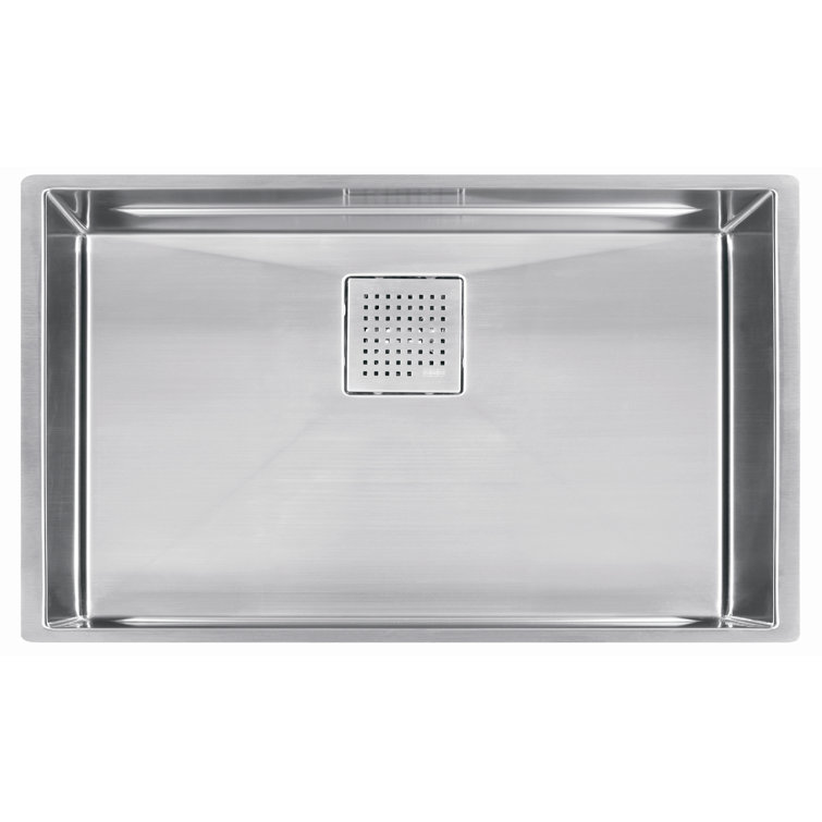 Peak 28.75" Stainless Steel Single Bowl Undermount Sink
