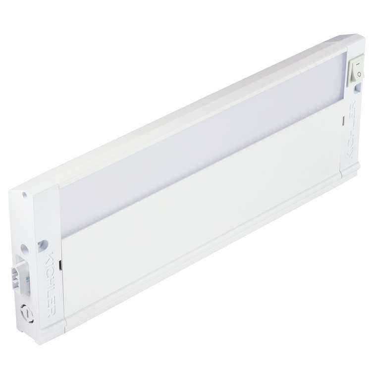 12'' White LED Under Cabinet Light Bar with Frosted Diffuser