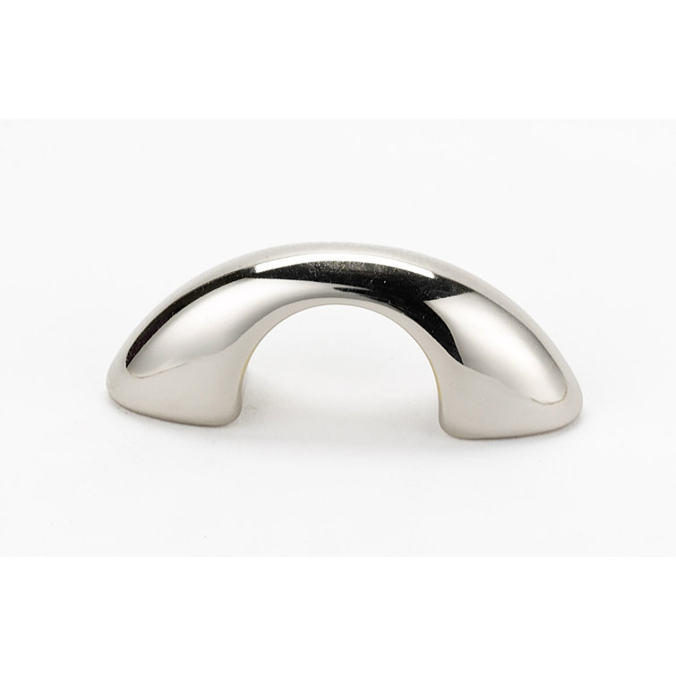Polished Nickel 1.5" Finger Pull with Mounting Hardware