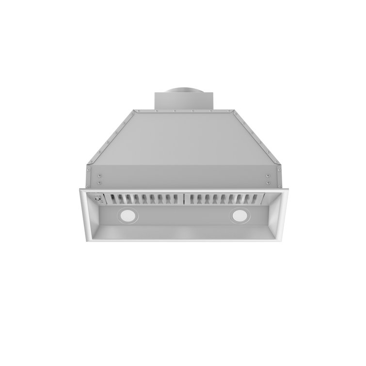 28-Inch Stainless Steel Ducted Range Hood Insert