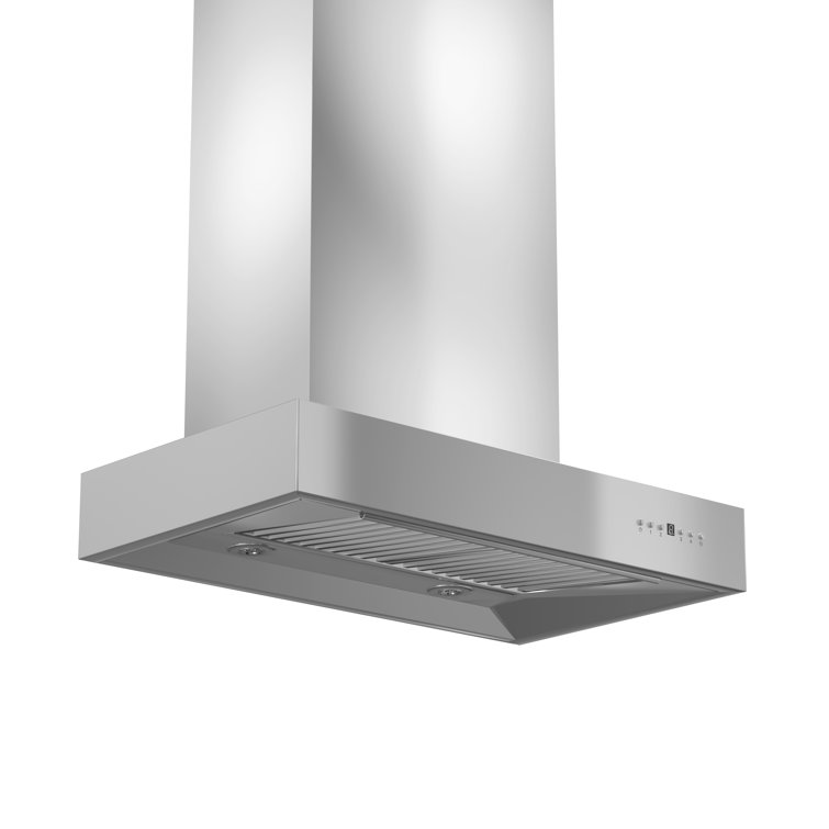 48-Inch Stainless Steel Convertible Wall Mounted Range Hood