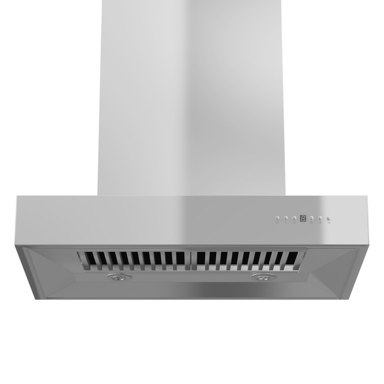 48-Inch Stainless Steel Convertible Wall Mounted Range Hood