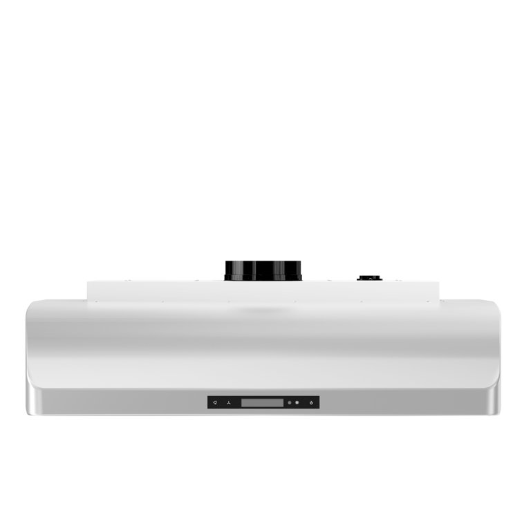30" Brushed Stainless Steel Under Cabinet Range Hood
