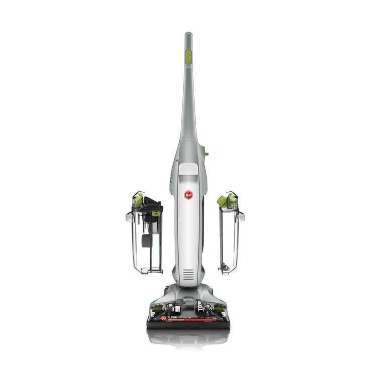 Silver Upright Hard Floor Cleaner with Dual Tank System