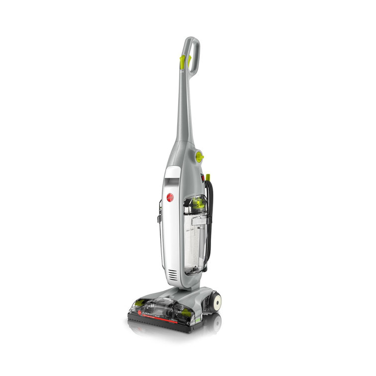 Silver Upright Hard Floor Cleaner with Dual Tank System
