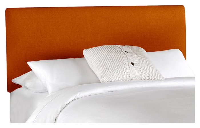 Classic White Velvet Upholstered Queen Headboard