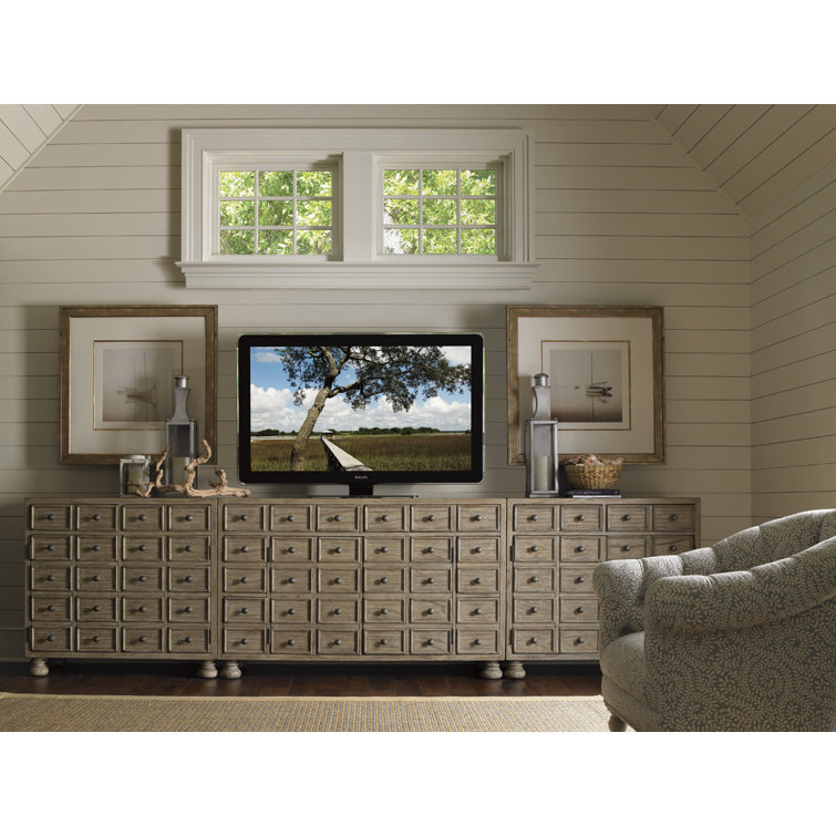 Twilight Bay Andrews Transitional Media Console with Adjustable Shelves