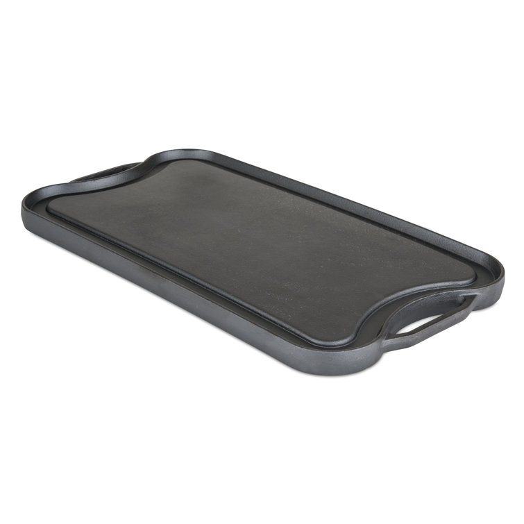 Viking 20-Inch Black Cast Iron Reversible Grill Griddle