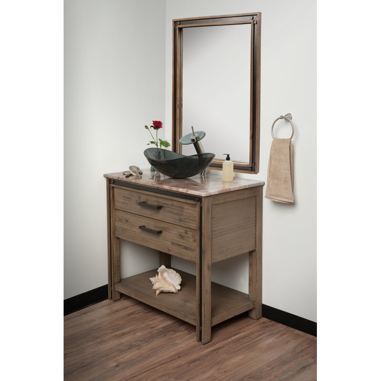 Clear Gray Tempered Glass Oval Above-Counter Bathroom Sink