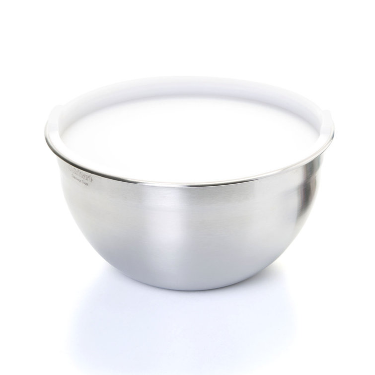Cuisinart 3-Piece Stainless Steel Mixing Bowl Set with Lids