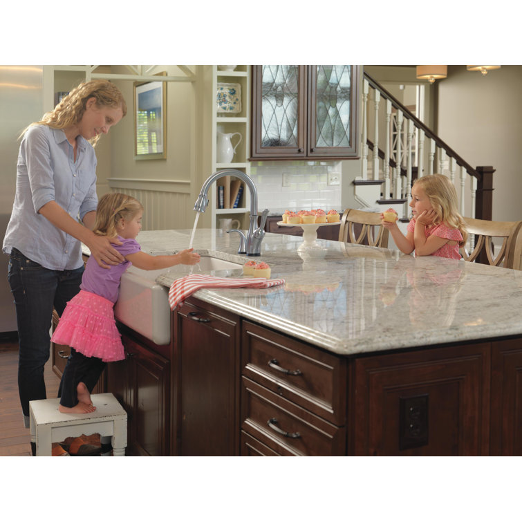 Arctic Stainless Steel Pull-Down Kitchen Faucet with Touch Control