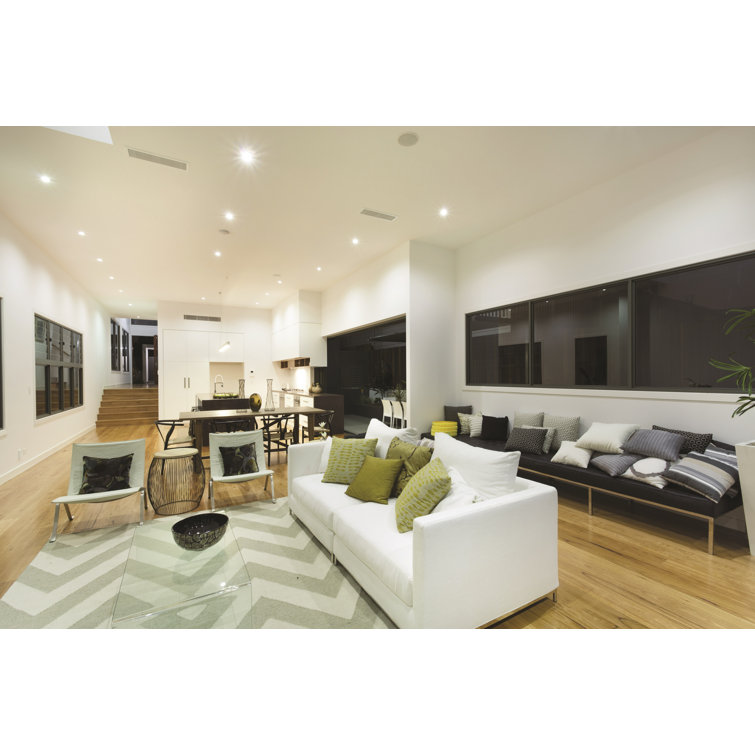 6-Inch White Aluminum LED Canless Recessed Lighting Kit