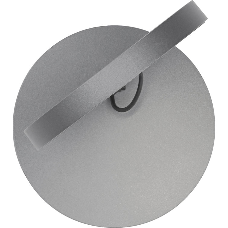 Demetra Anthracite Gray LED Wall Sconce with Adjustable Arm