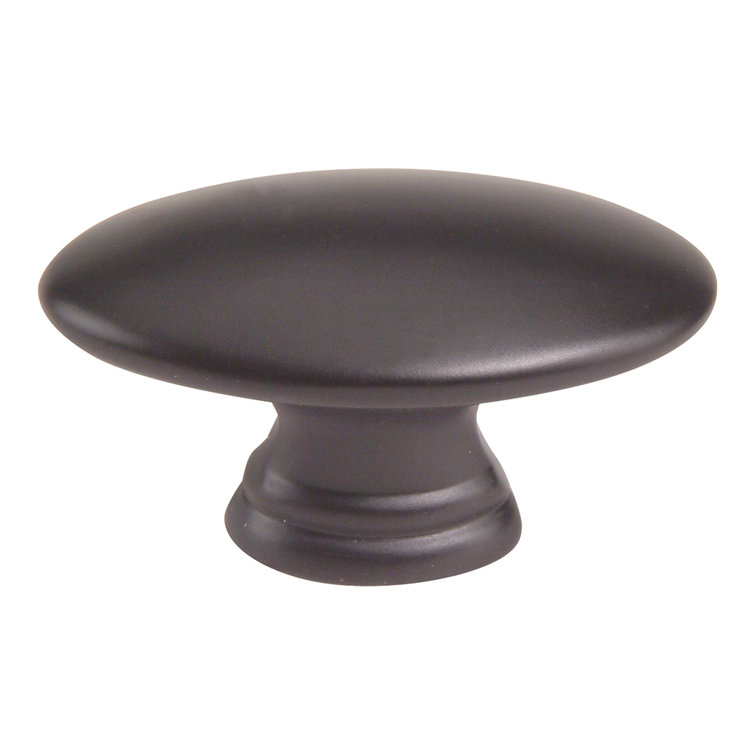 Oval Oil Rub Bronze Modern Handle Knob with Mounting Hardware