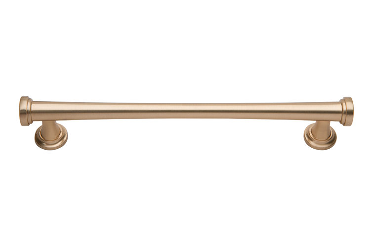 Champagne Brushed Nickel 5-Inch Traditional Bar Pull