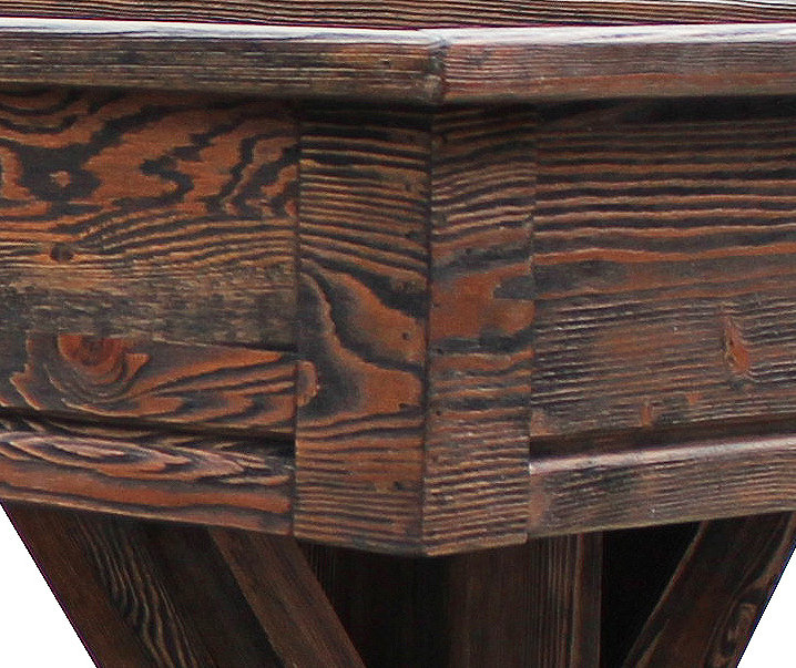 Weathered Black Oak 12' Pro-Style Shuffleboard Table
