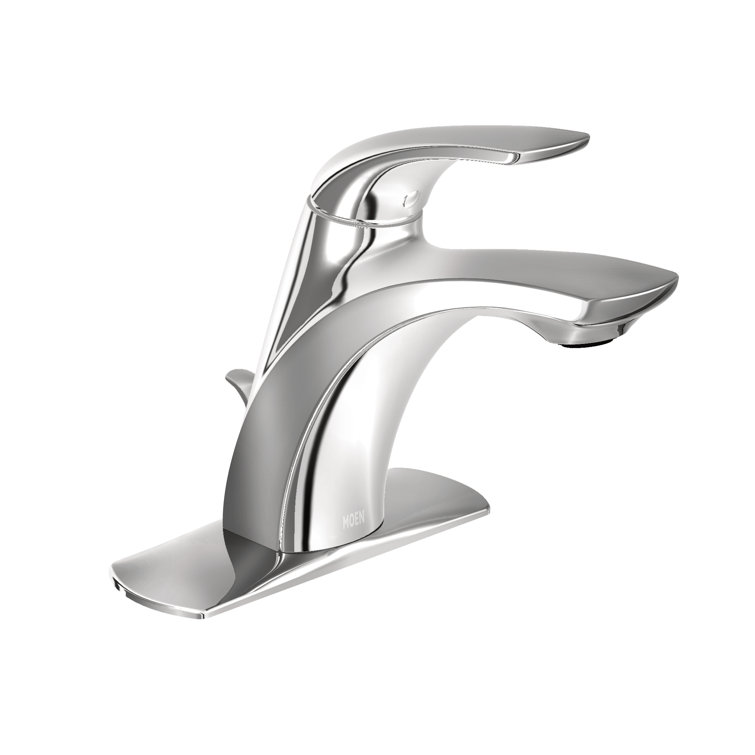 Zarina Chrome Single Hole Modern Bathroom Faucet