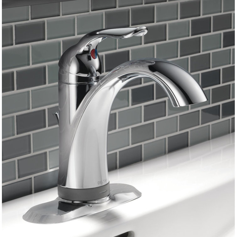 Lahara Chrome Single Handle Touch Bathroom Faucet