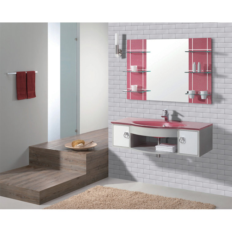 Super White 4" x 12" Glass Subway Tile